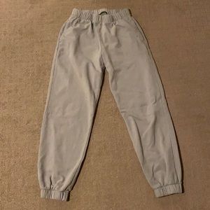light blue brandy melville rosa sweatpants